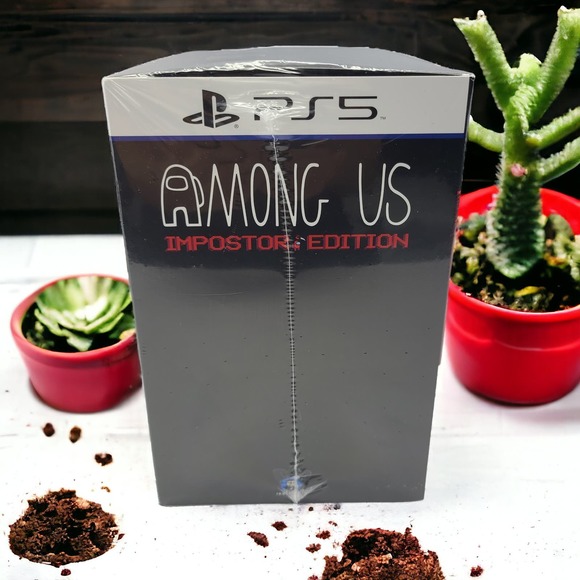 PS5 Among Us: Impostor Edition PlayStation 5 Crewmate vs Imposter FACTORY SEALED - Picture 3 of 10